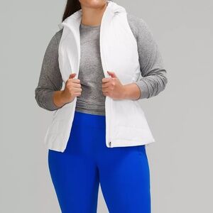 Lululemon White Running Vest Size 8